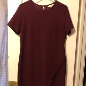 June & Hudson XL maroon dress